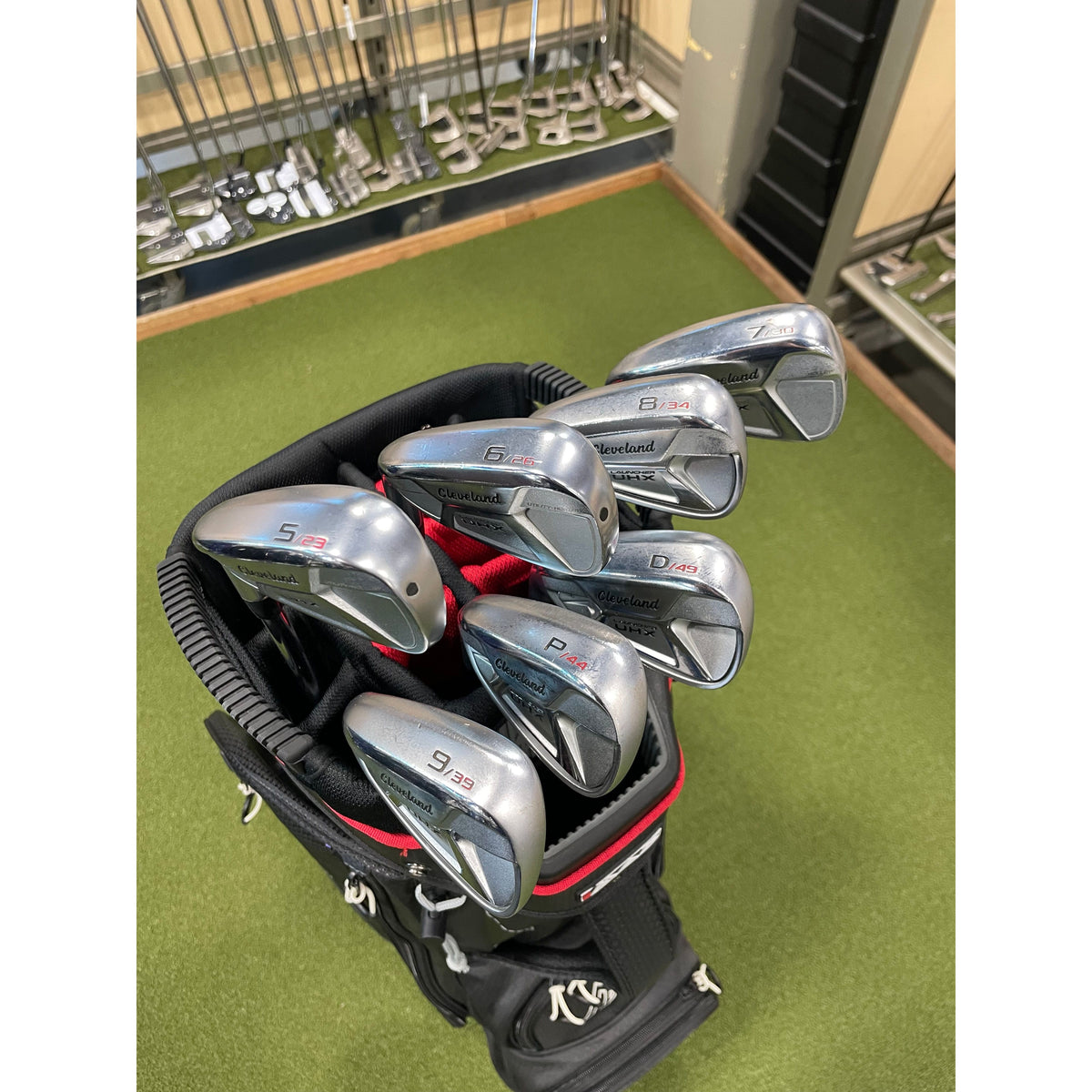 ENSEMBLE DE FERS CLEVELAND UHX LH REG USAGÉ