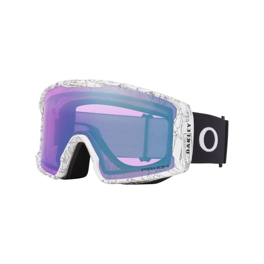 Lunettes Ski Oakley Line Miner Cylindriques Large Fit Vision Périphérique Pro Grade