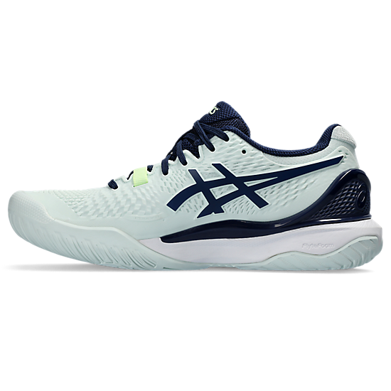 Asics Gel Resolution 9 Femme Dynawall Stabilite Amorti Pour Sport