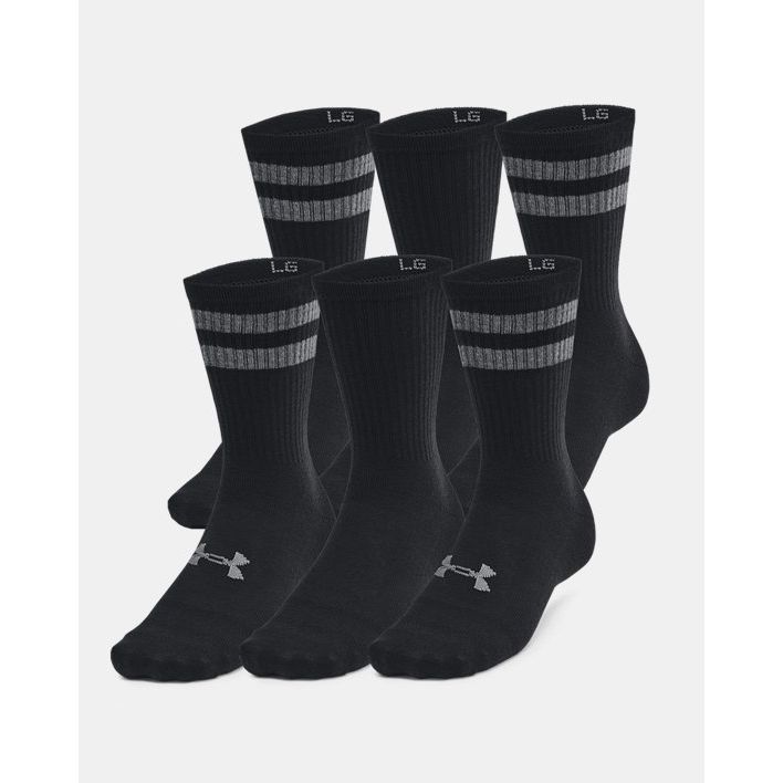 BAS UA Essential Chaussettes Ultra Fines 6 Pack