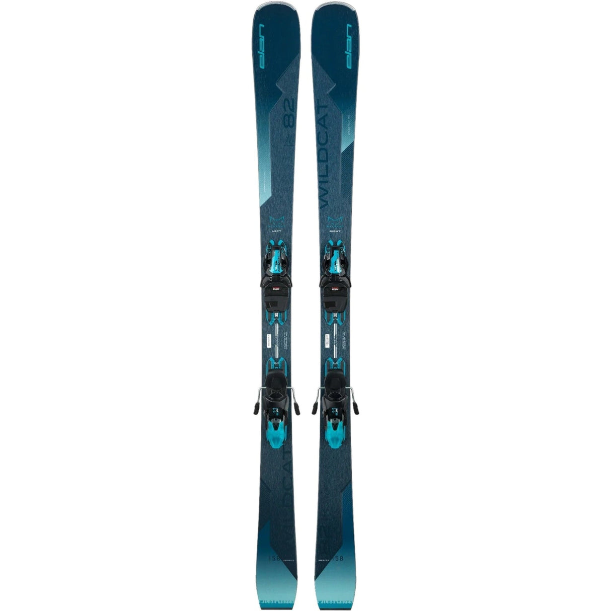 Elan Wildcat 82 CX Ski Fixations ELW 11 Femme Confort et Précision
