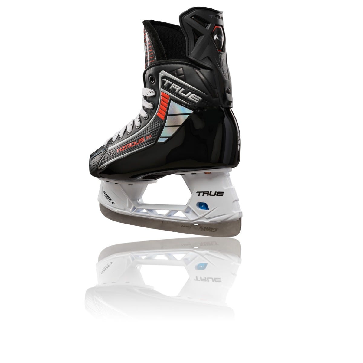 TRUE HZRDUS 5X Junior Skating Skate with Rigid Monocoque Shell for Young Talent