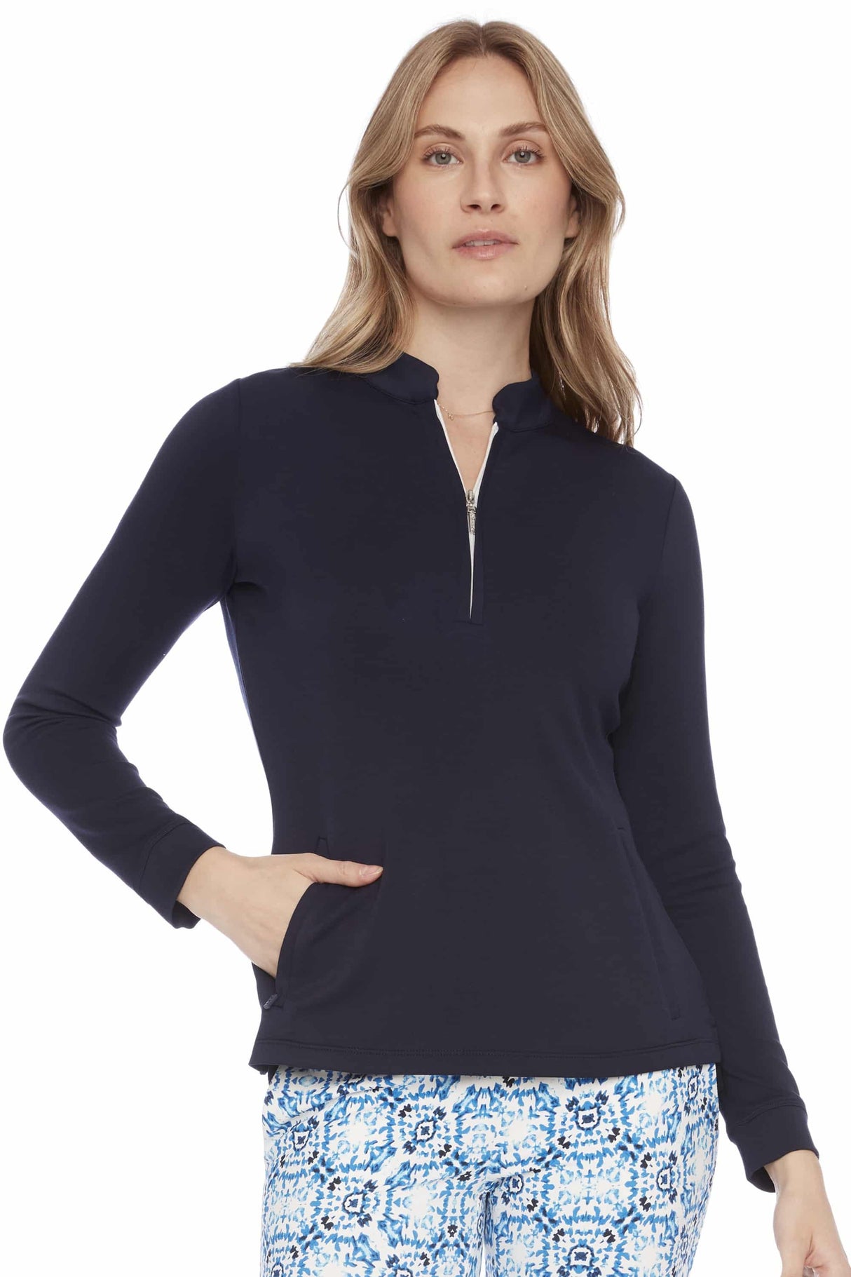 POLO MANCHES LONGUES SWING CONTROL TOP