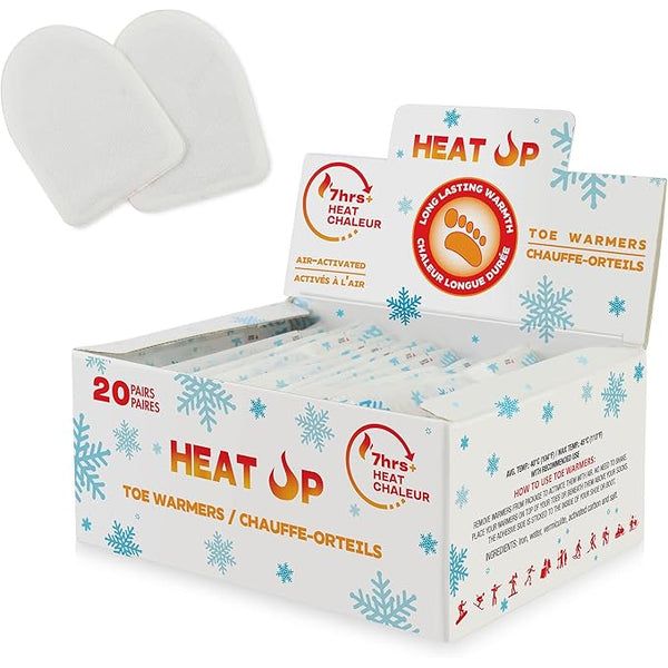 Chauffe-orteils Heat Up (sac de 20 paires)
