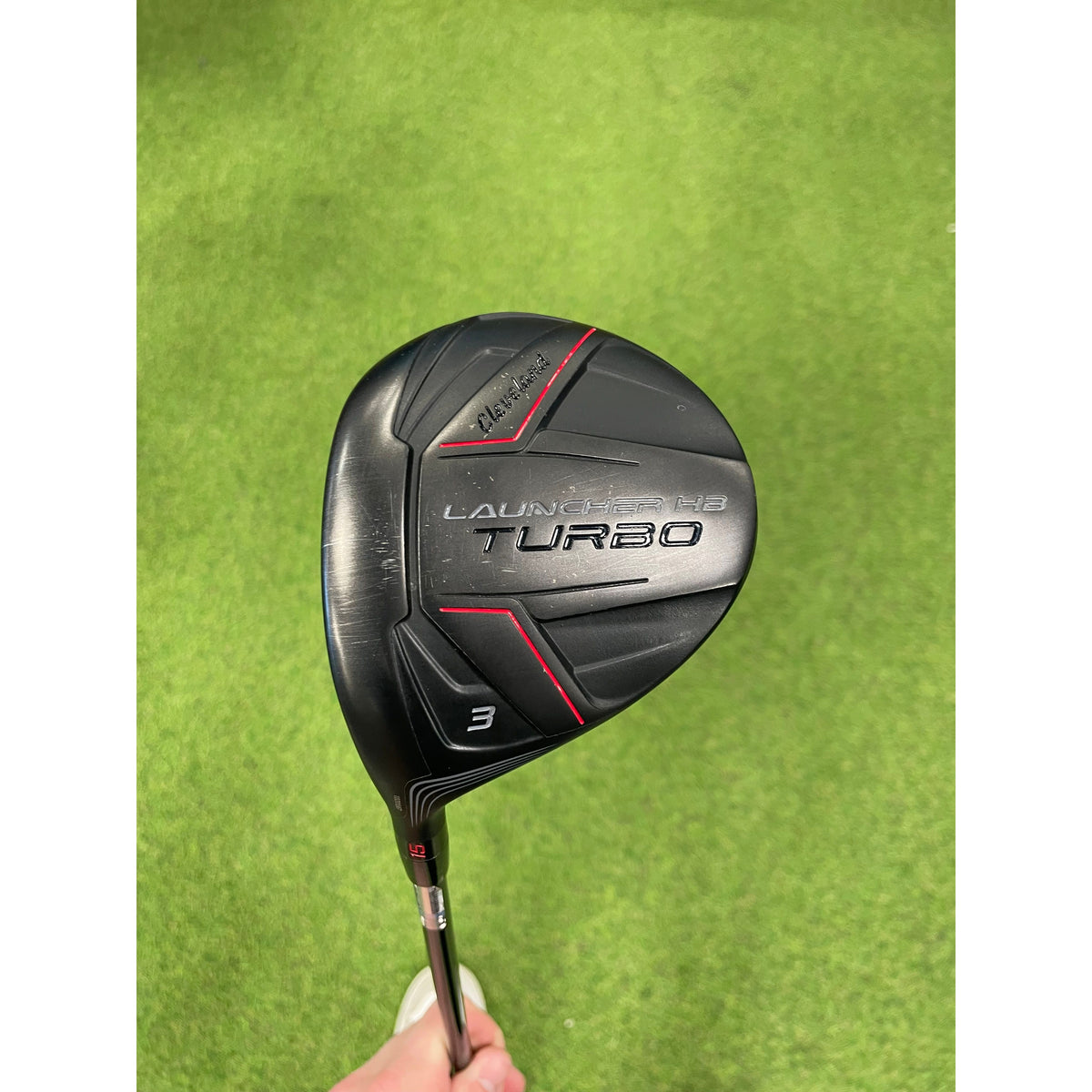 CLEVELAND LAUNCHER HB TURBO 3 WOOD LH REG USED