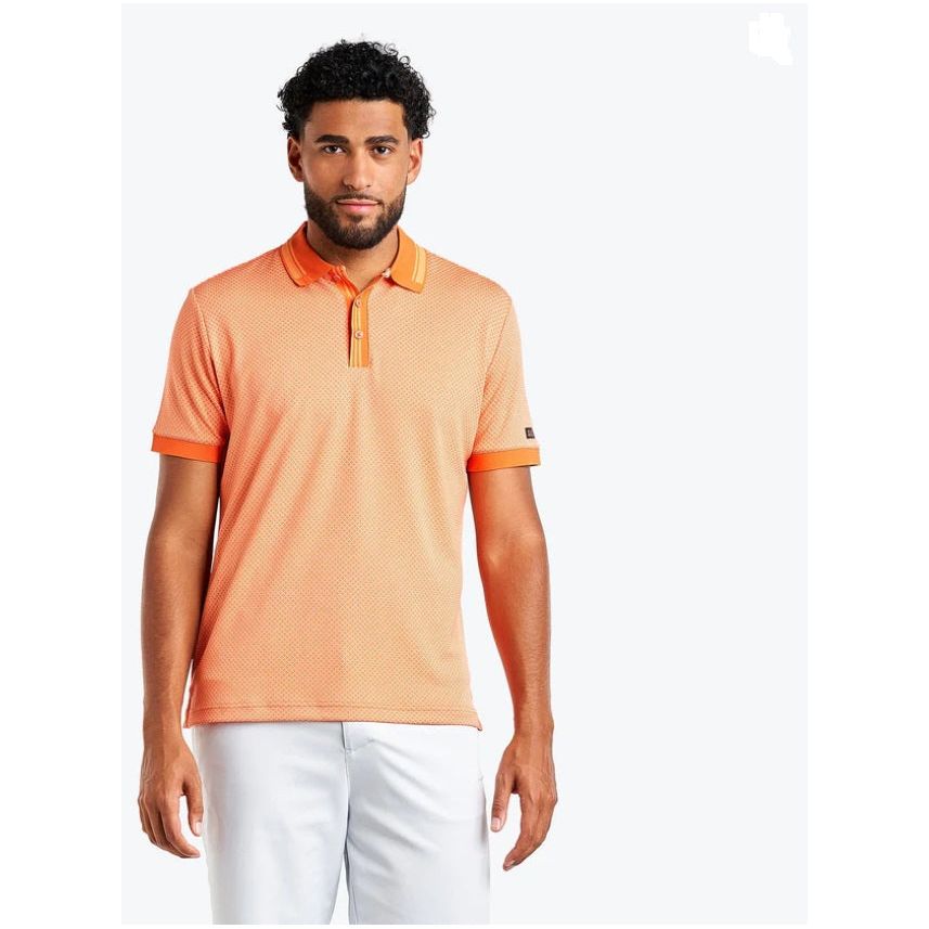 Polo Sligo Aiden Polo Golf Jacquard Bicolore 100 Pour Cent Polyester