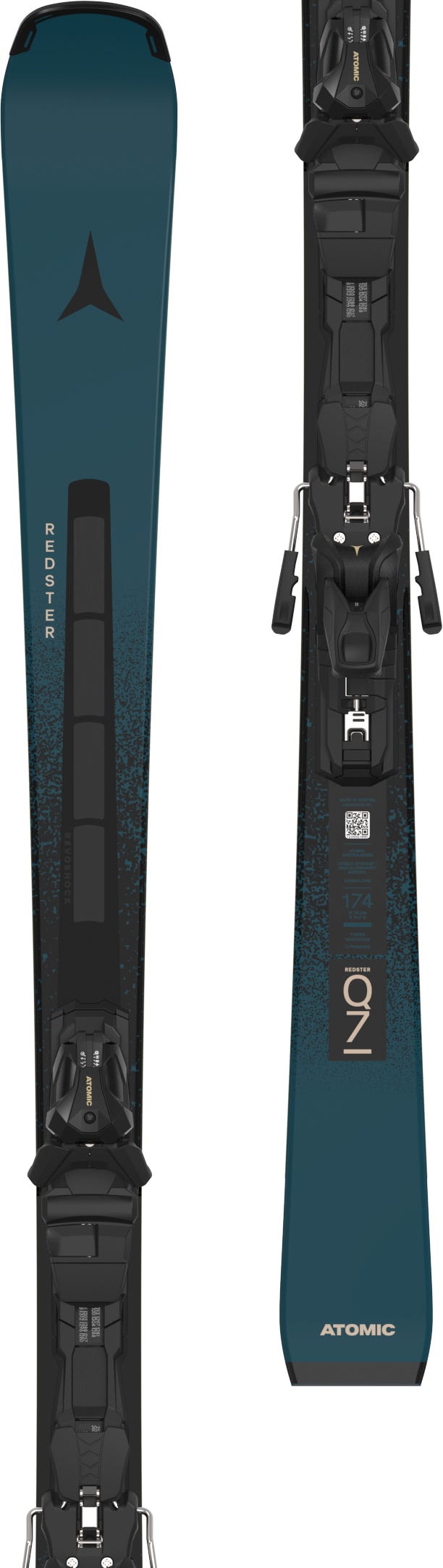 Atomic Redster Q7 Revoshock C Skis + Mi 12 GW Bindings