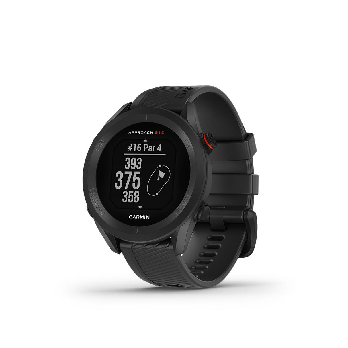 Garmin Approach S12 Montre GPS Golf Distances Précises Pour Parcours