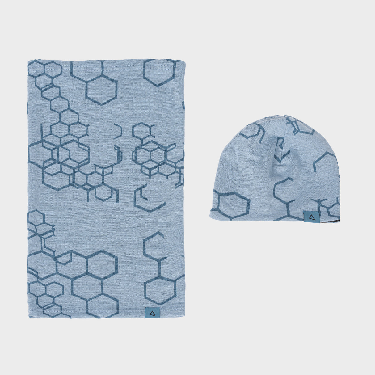 ENSEMBLE TUQUE ET CACHE COU EN MERINO AVALANCHE MYRA