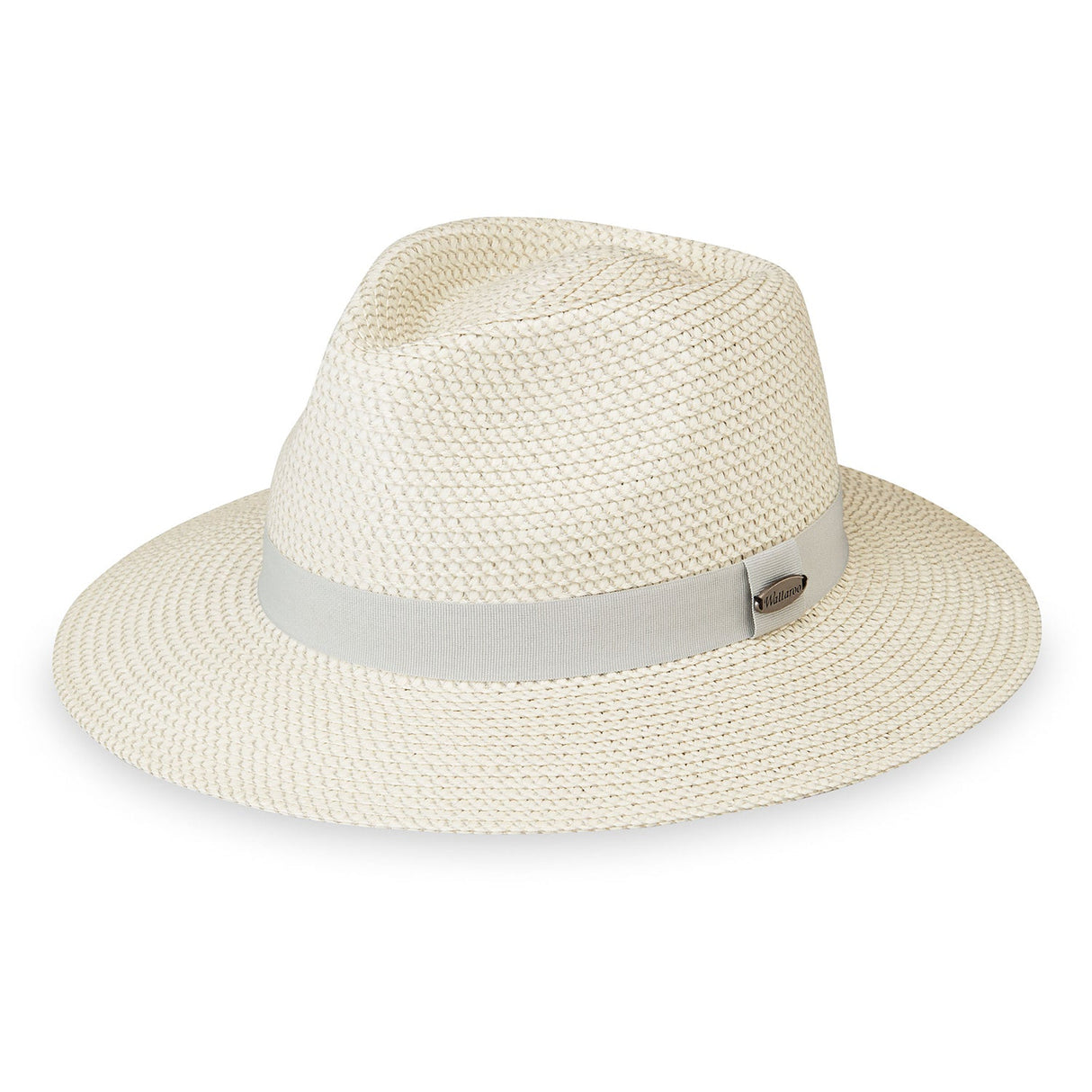 Wallaroo Charlie Fedora Hat Ivory Pewter Elegance and Performance Outdoor