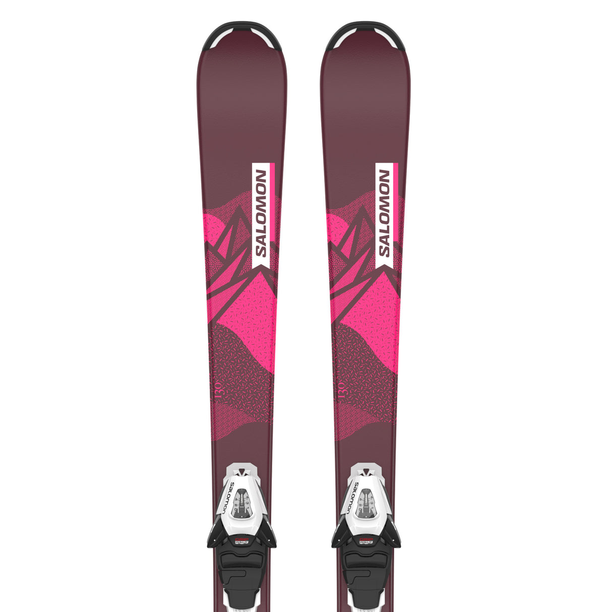 Salomon QST JR Fille Ski Avec Fixations C5 Léger Et Maniable