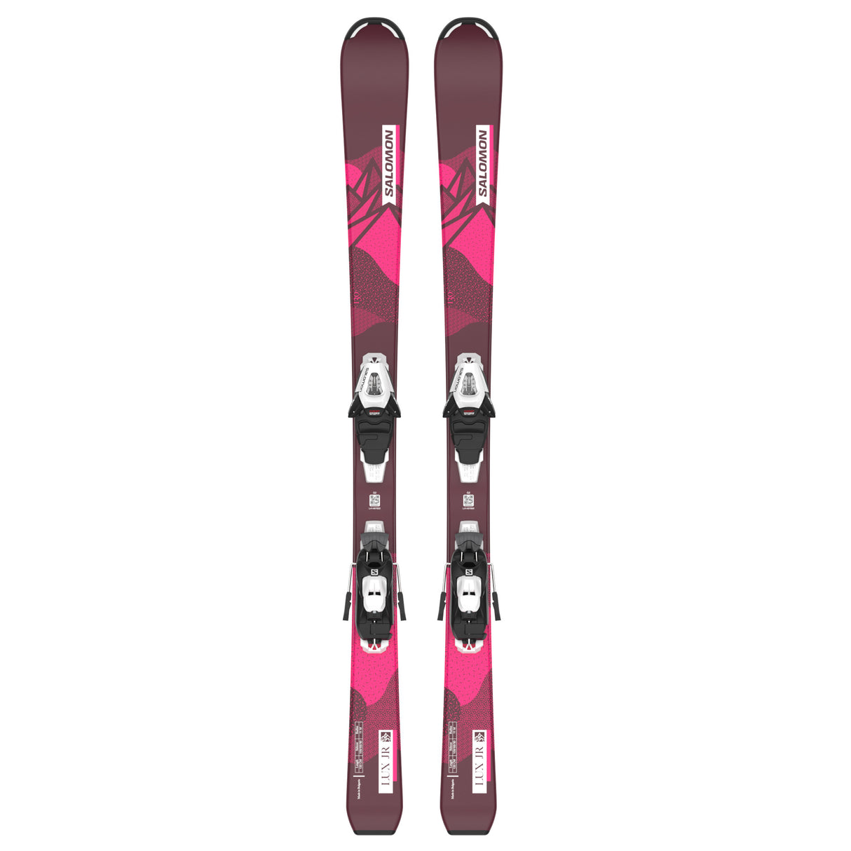 Salomon QST JR Fille Ski Avec Fixations C5 Léger Et Maniable