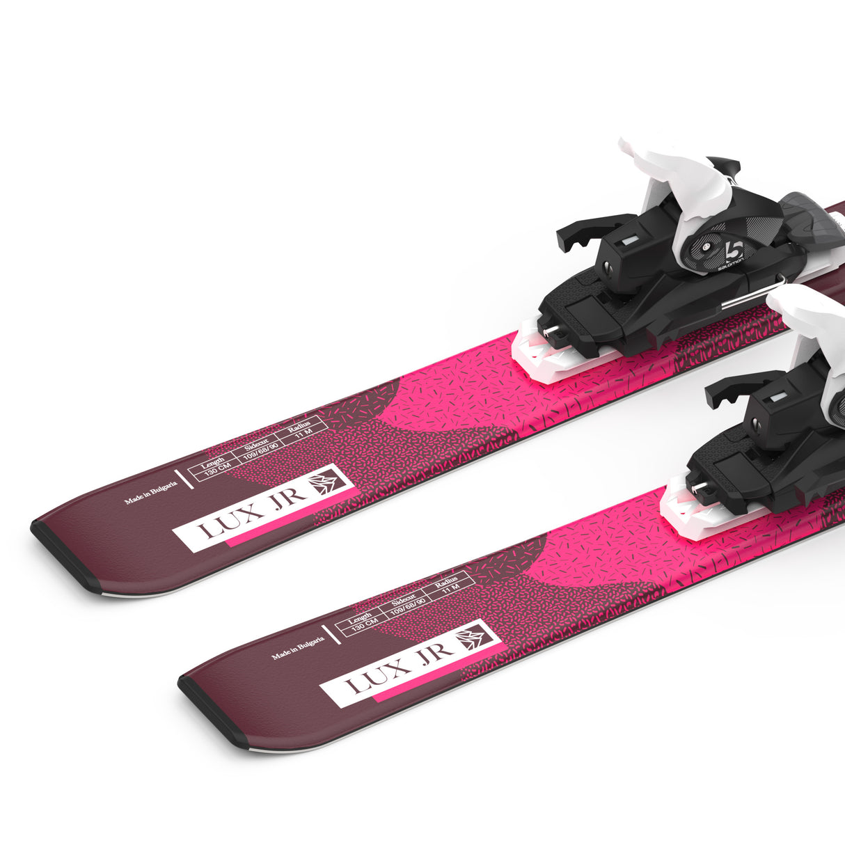 Salomon QST JR Fille Ski Avec Fixations C5 Léger Et Maniable