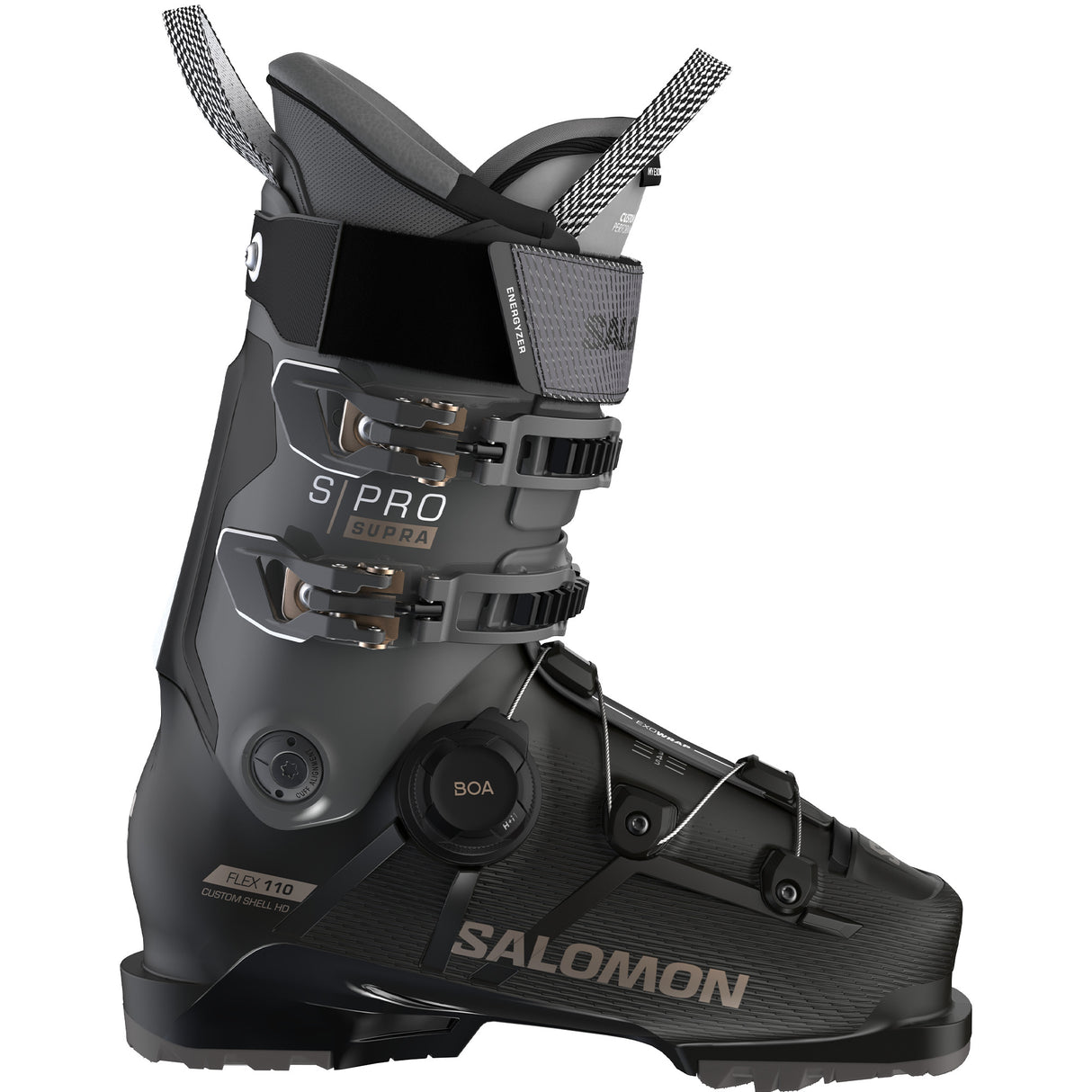 Salomon S Pro Supra BOA 110 Ski Boots for Slopes and Elevation Change