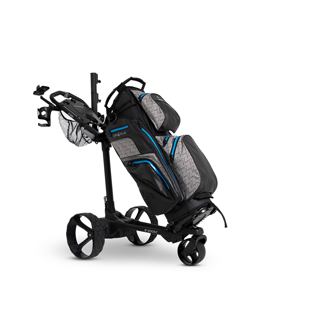 CHARIOT DE GOLF MGI E-BOOST AVEC ASSISTANCE ÉLECTRIQUE