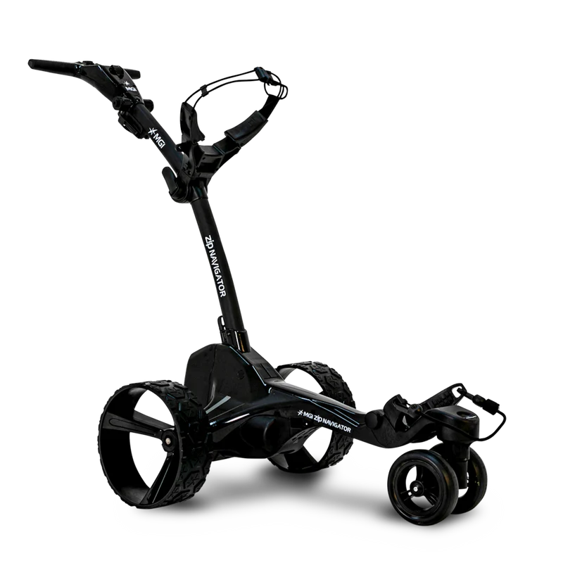 MGI Navigator Chariot Électrique Golf 2025 Noir Mat Boîte Supérieure