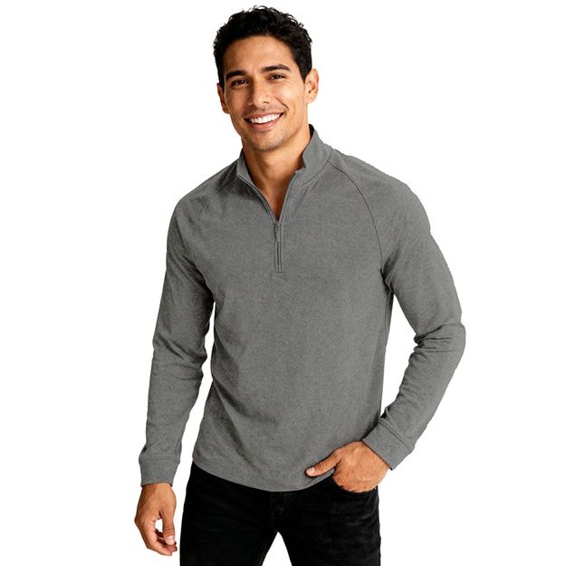 Clique Dash Recycled Men's Quarter Zip Sweatshirt