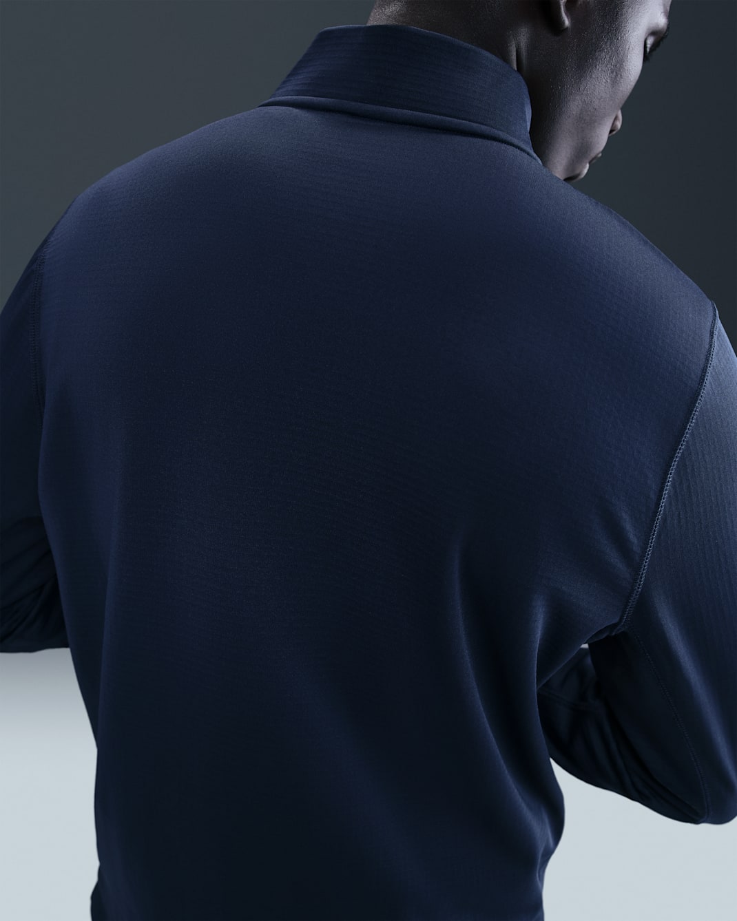 CHANDAIL NIKE VELOCITY THERMA-FIT 1/2 ZIP HOMME