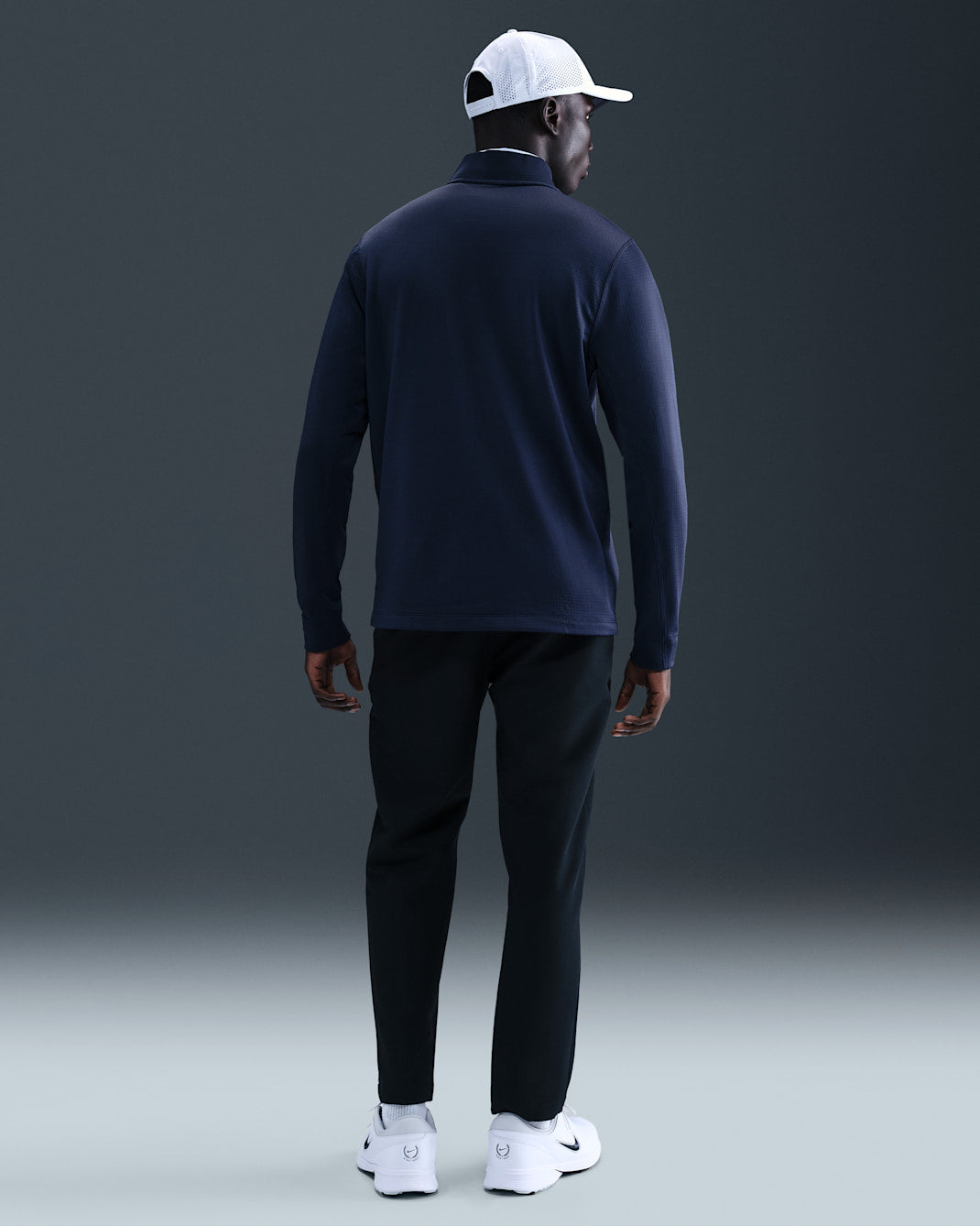 CHANDAIL NIKE VELOCITY THERMA-FIT 1/2 ZIP HOMME