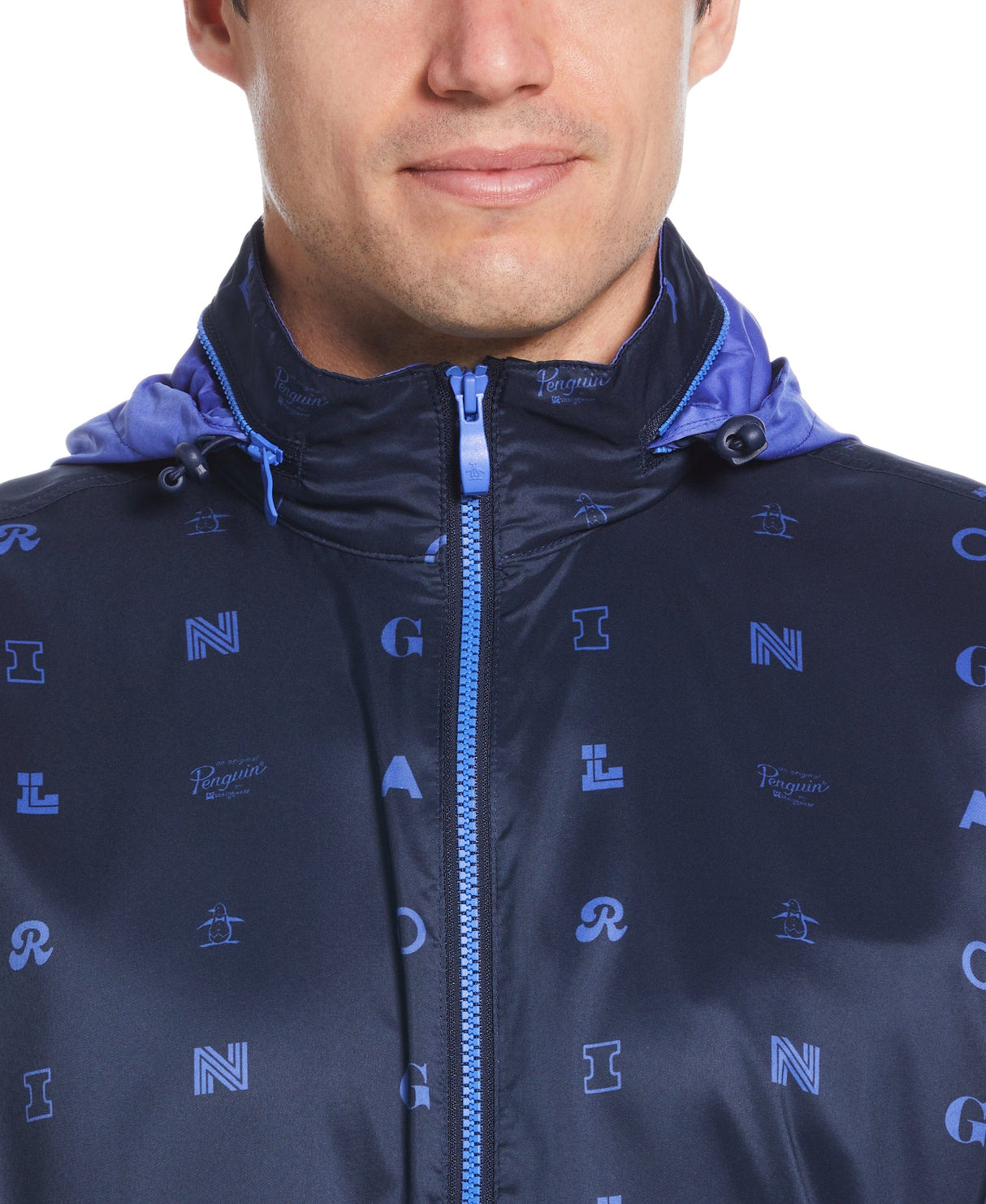 MANTEAU PENGUIN FULL ZIP LEGACY WIND JACKET HOMME