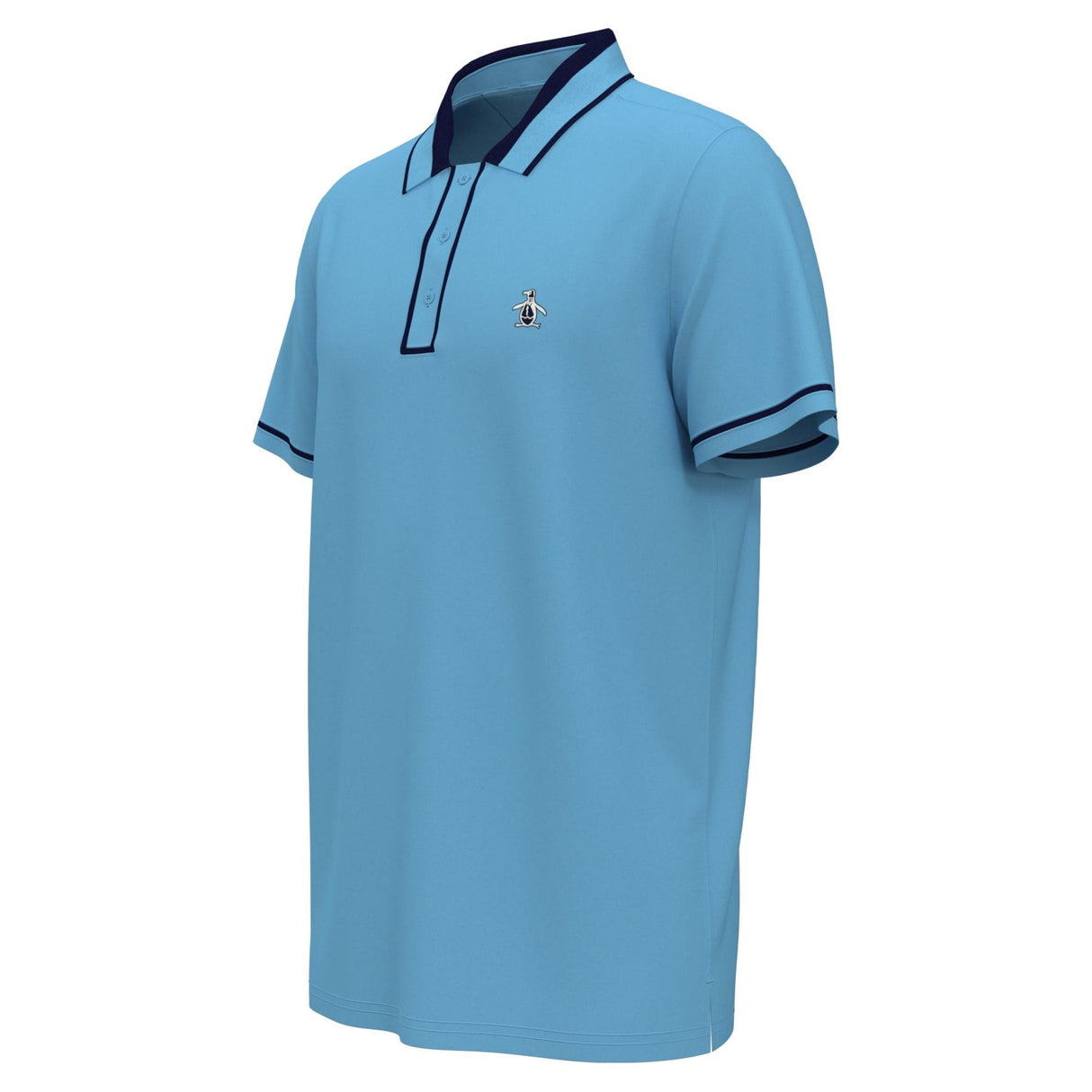 Original Penguin Ribbed Earl Blocked Premium Golf Edition Polo Shirt