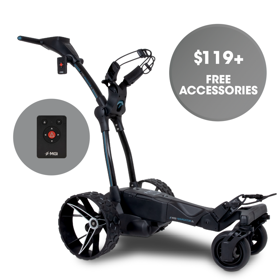 MGI Navigator AI GPS+ Chariot Électrique Et Manette De Contrôle