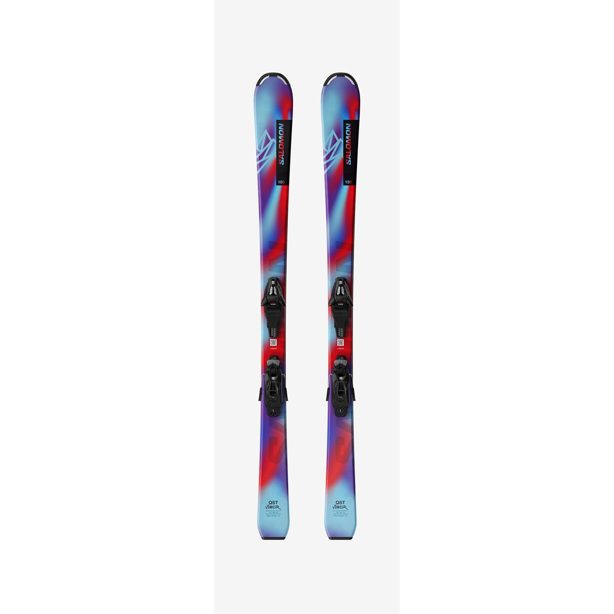 SKI SALOMON TWIN TIPS QST SPARK MEDIUM JR ET FIXATIONS J2