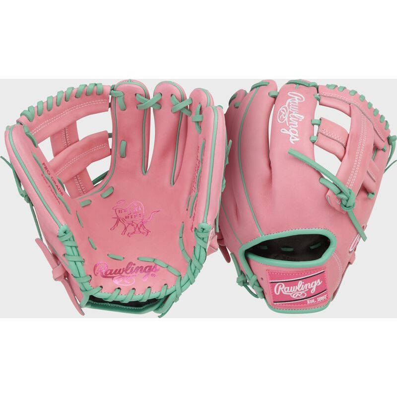 GANT RAWLINGS HEART OF THE HIDE 11.75'' INFIELD PINK