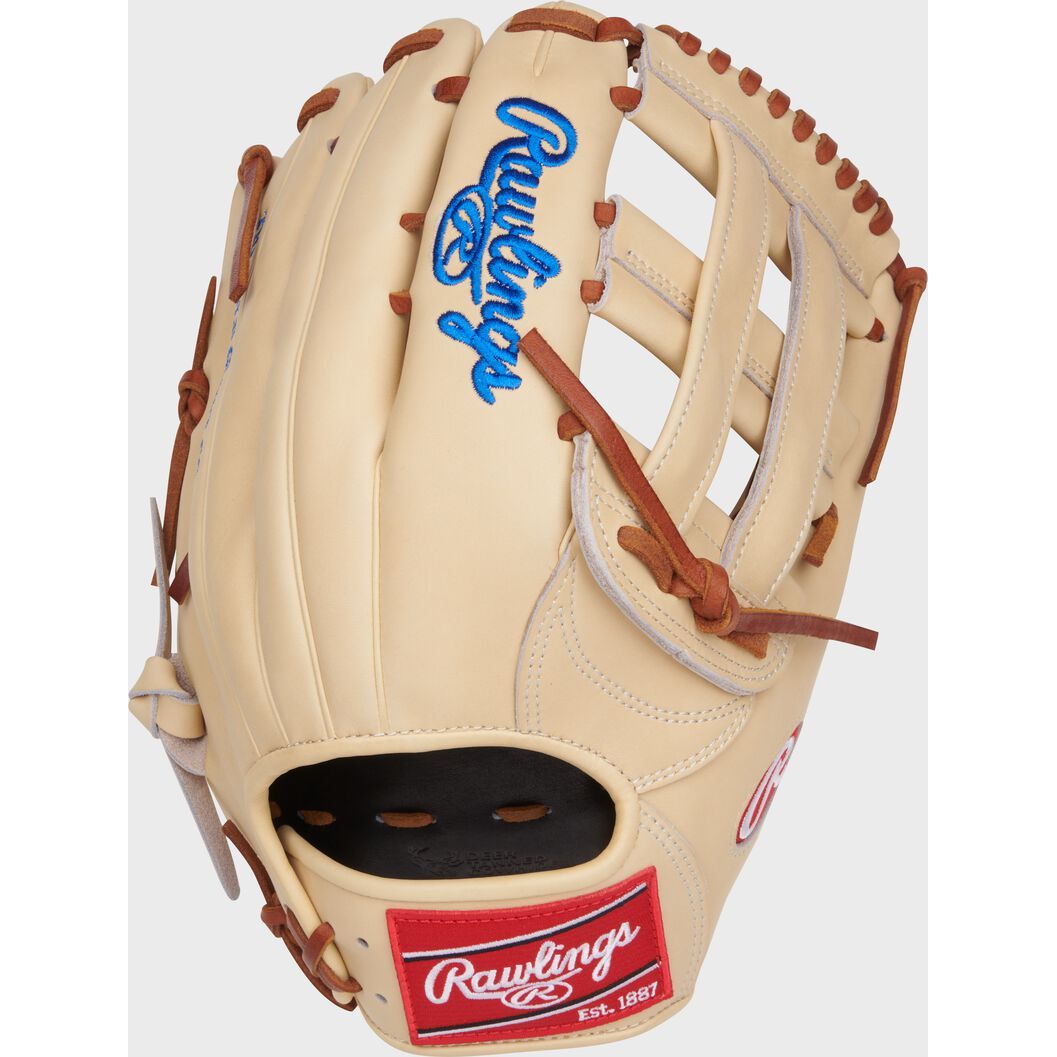 GANT RAWLINGS HEART OF THE HIDE 12.75'' OUTFIELD TAN/RED