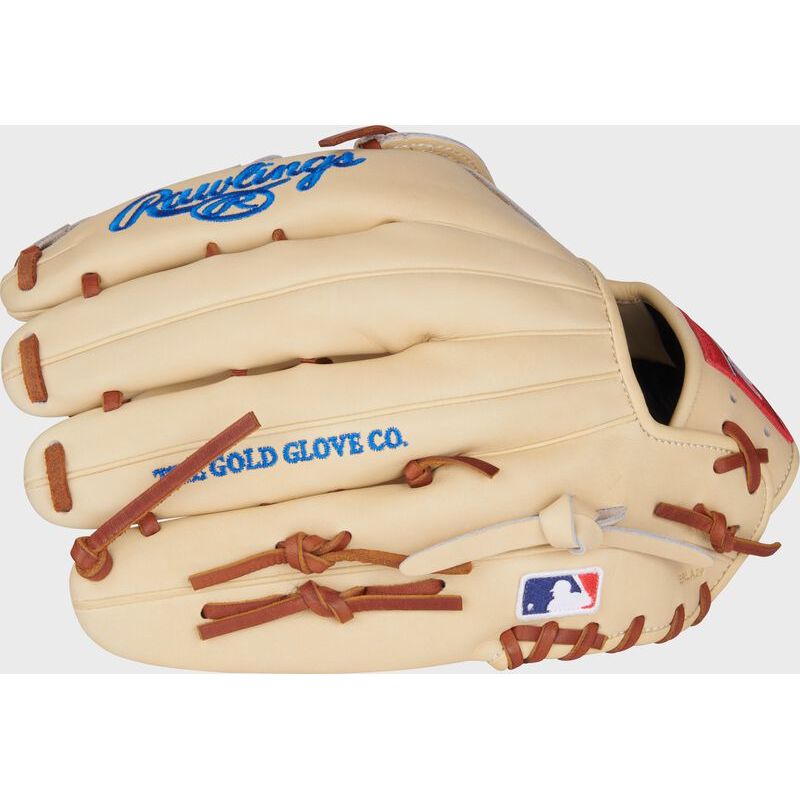 GANT RAWLINGS HEART OF THE HIDE 12.75'' OUTFIELD TAN/RED