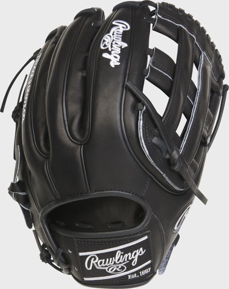 RAWLINGS HEART OF THE HIDE 12.75'' OUTFIELD BLACK/PINK GLOVE