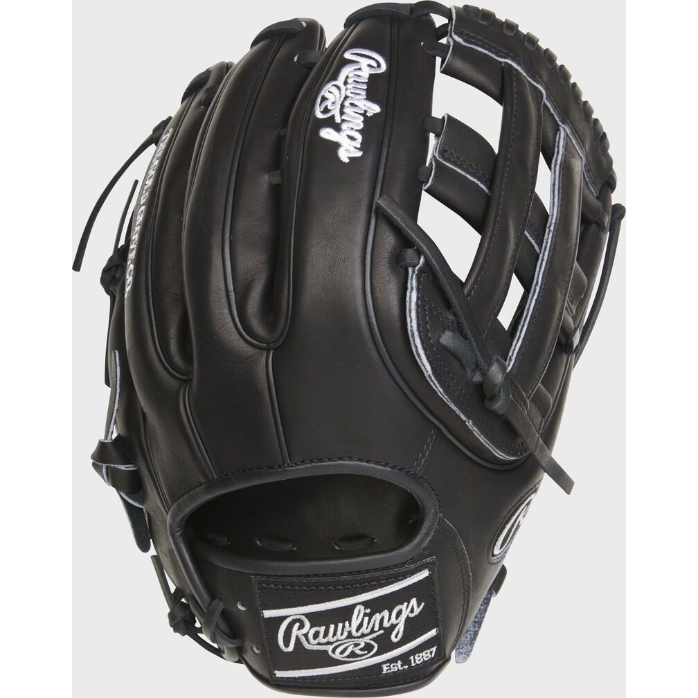 RAWLINGS HEART OF THE HIDE 12.75'' OUTFIELD BLACK/PINK GLOVE