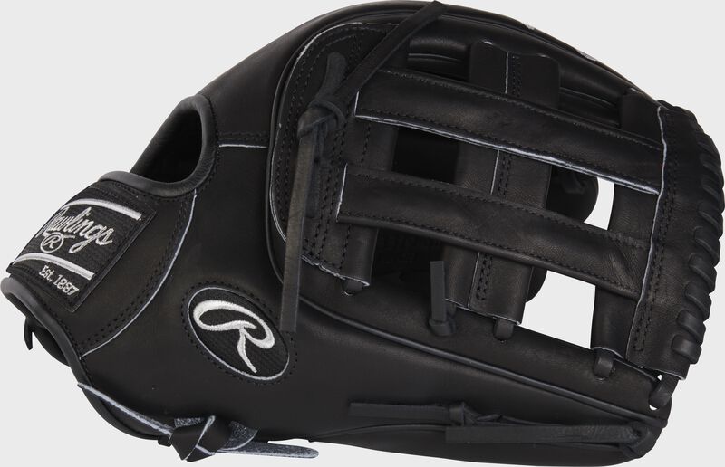 RAWLINGS HEART OF THE HIDE 12.75'' OUTFIELD BLACK/PINK GLOVE