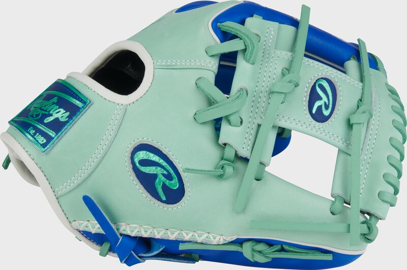 RAWLINGS PRO PREFERRED 11.5'' INFIELD BASEBALL GLOVE MINT/BLUE