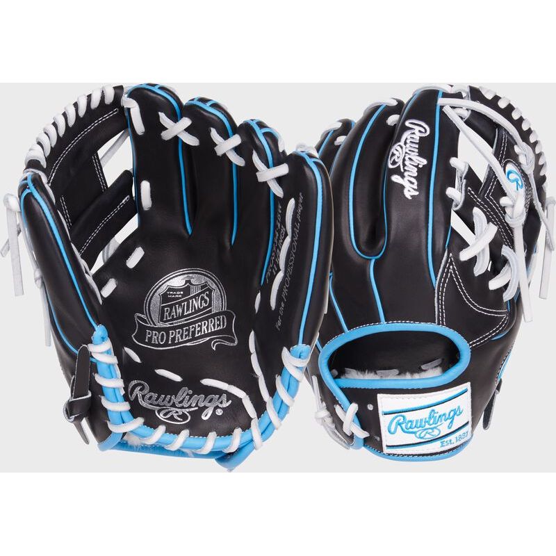 RAWLINGS PRO PREFERRED 11.5'' INFIELD BASEBALL GLOVE BLACK