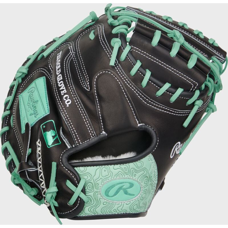 RAWLINGS PRO PREFERRED 33'' BLACK/MINT CATCHER'S MITT