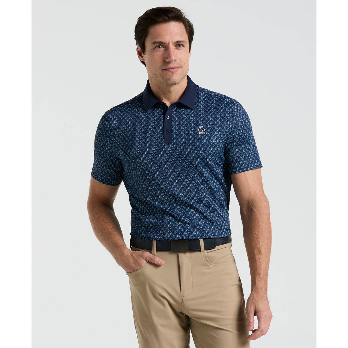 Original Penguin Pete's Tee Time Polo Maille Légère Extensible
