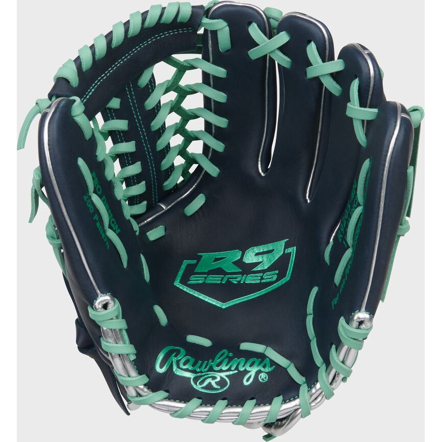 RAWLINGS R9 SERIES 11.75'' INFIELD BASEBALL GLOVE BLACK/MINT