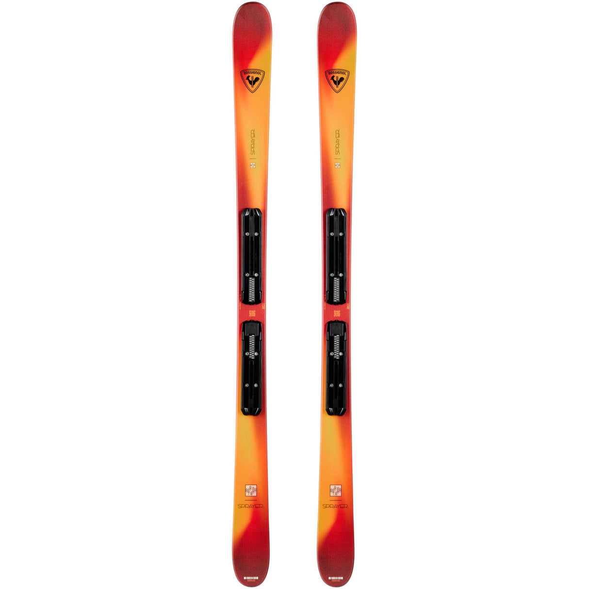 SKI ROSSIGNOL TWIN TIPS SPRAYER PRO ET FIXATION XP10