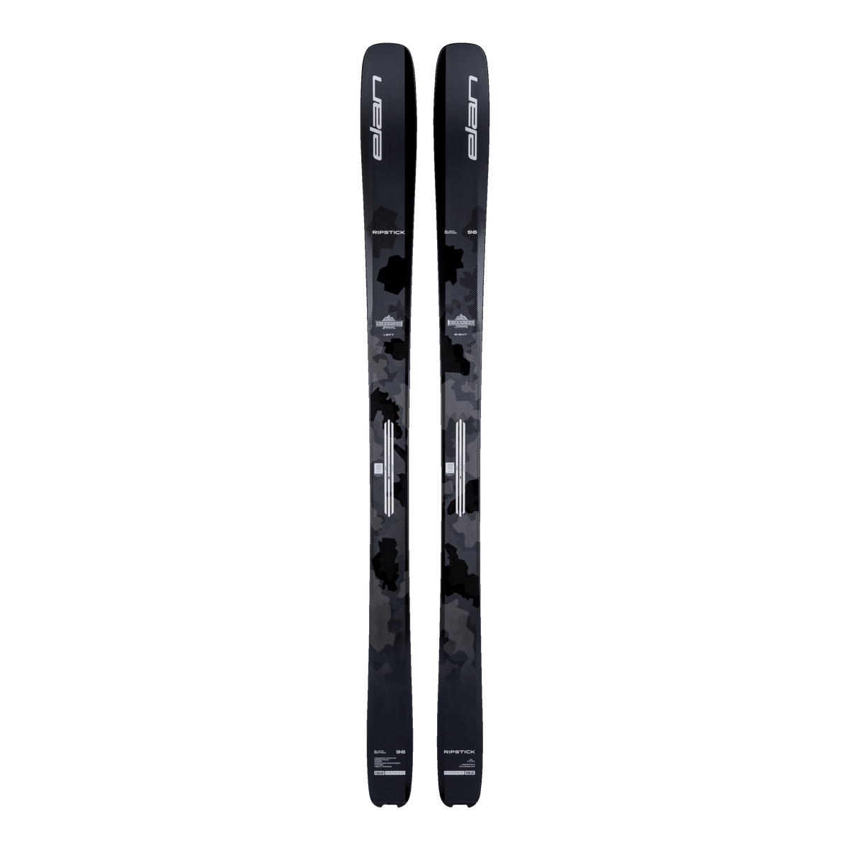 2026/2027 Ski Elan Ripstick 96 Black Edition Flat
