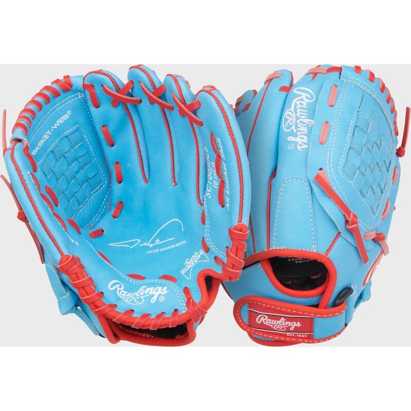 KIDS RAWLINGS SURE CATCH SIGNATURE BASEBALL GLOVE