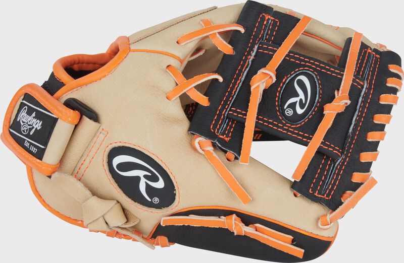 KIDS RAWLINGS SURE CATCH SIGNATURE BASEBALL GLOVE