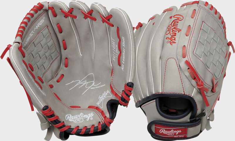 KIDS RAWLINGS SURE CATCH SIGNATURE BASEBALL GLOVE