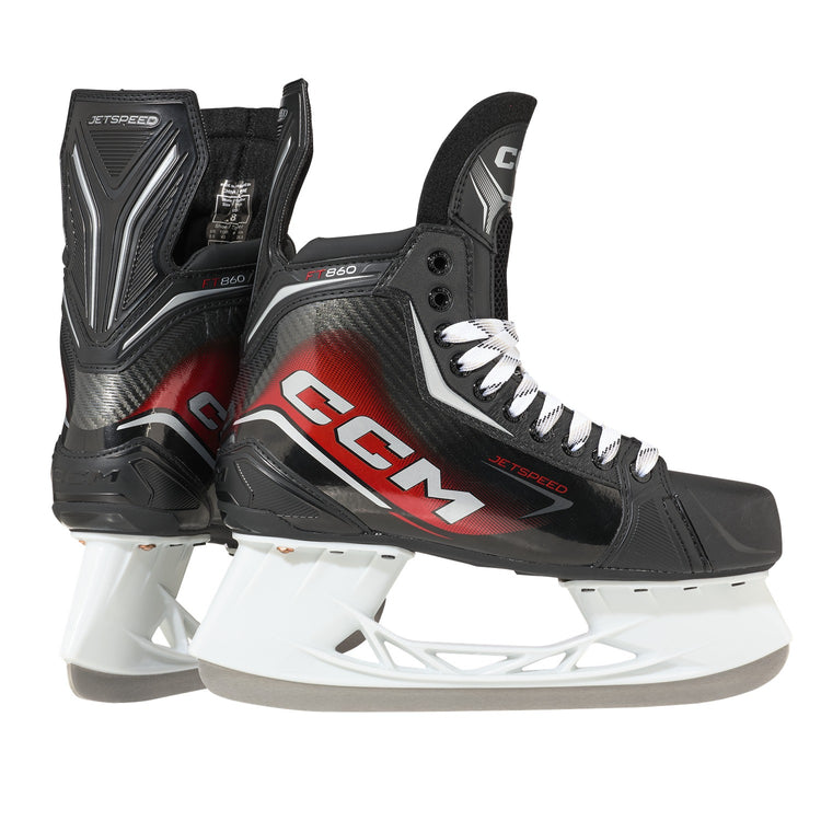 CCM Patin Jetspeed FT 860 SR Pour Vitesse Et Agilité Sur Glace