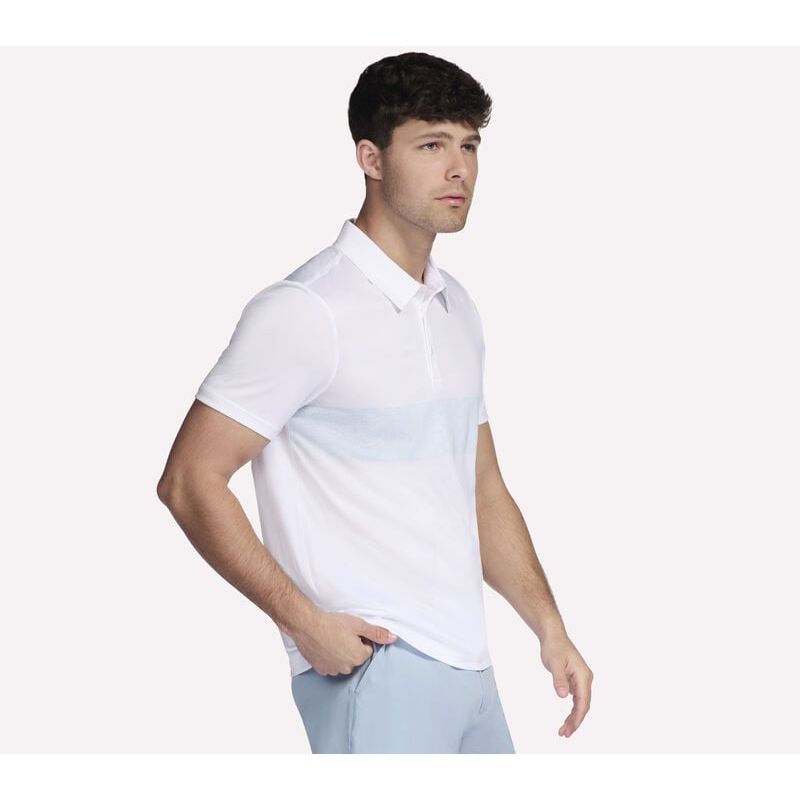 Polo Skechers PGA Printed Fade Homme Technologie Absorption Humidité