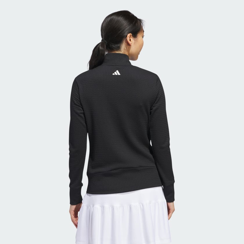Adidas Ultimate 365 Women's Lightweight Textured Jacket with Zip Pockets and Comfort