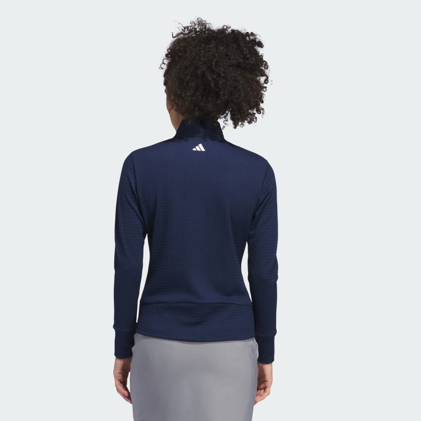 Adidas Ultimate 365 Women's Lightweight Textured Jacket with Zip Pockets and Comfort