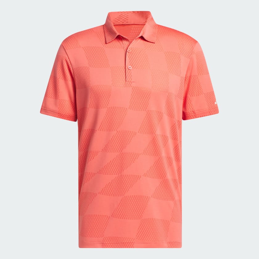 Adidas Textured Polo Shirt Ultimate 365 for On-Course Performance