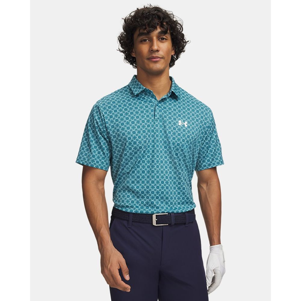 POLO UNDER ARMOUR MATCHPLAY PRINTED HOMME