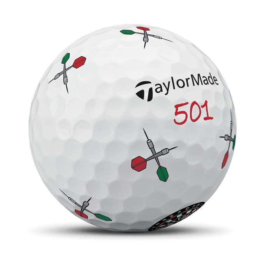 TaylorMade TP5x Hot Shot Mars Balle Golf Édition Limitée Premium